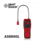 Detector de fuga de gas combustible, gas natural, metano, propano AS8800L