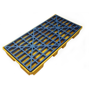 Spill Deck Pallet para 2 Tambores